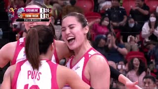 GumabaoStaunton EXPLOSIVE PLAYS for Creamline vs Farm Fresh 💥  2024 PVL REINFORCED CONFERENCE [upl. by Derwin]