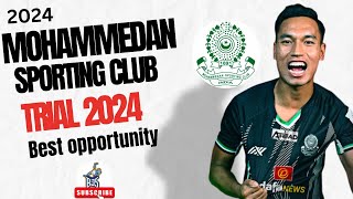 Mohammedan Sporting Club Trial 2024  Football Trials in India 2024 footballtrials2024 [upl. by Giesser377]