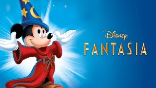 Fantasia 1940 Animated Disney Film  Sorcerers Apprentice  Mickey Mouse  Review [upl. by Enovahs]