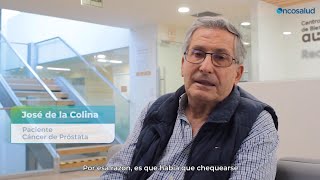 MiHistoriaDeLucha contra el Cáncer de Próstata  Testimonio de José de la Colina [upl. by Novehs]