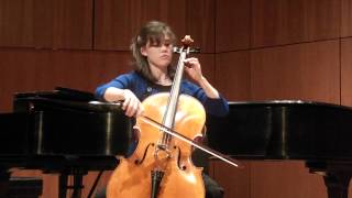 Bach cello Suite 3  Gigue [upl. by Pellegrini]