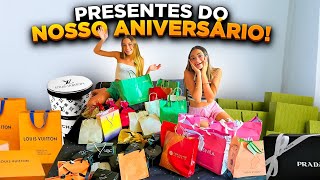 ABRINDO OS PRESENTES DO NOSSO ANIVERSÁRIO DE 15 ANOS [upl. by Amairam119]