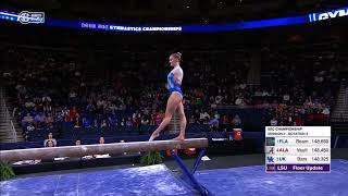 Riley McCusker Beam Florida  SEC Championships 2023 9900 [upl. by Georgianne]