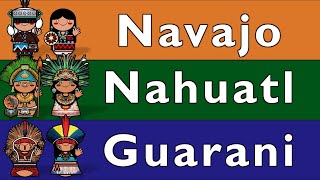 NATIVE AMERICAN NAVAJO NAHUATL amp GUARANI [upl. by Bello]