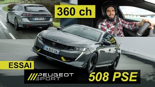 Essai Peugeot 508 PSE  Route et circuit [upl. by Fariss986]