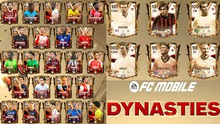 FIKS KAMIS BESOK EVENT BARU DYNASTIES PREDIKSI PEMAIN YANG BAKALAN KELUAR DI FC MOBILE INDONESIA [upl. by Loella809]