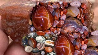 find natural gemstone chalcedony agate part422 [upl. by Jodi]