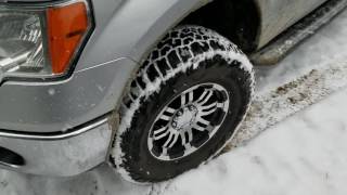 Falken Wildpeak AT3W SNOW review on F150 [upl. by Ayidah]