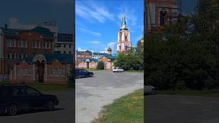 Temple of the Sign Znamenskiy Khram Barnaul Russia temple Barnaul church Altai monastery [upl. by Odnomyar]