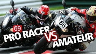 How much faster is a professional motorcycle racer [upl. by Nagyam772]