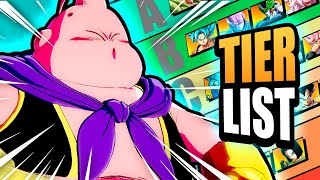 ALL DBFZ Characters RANKED  Tier List [upl. by Auahsoj456]