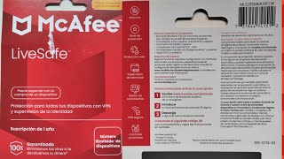 ✅Como Activar su suscripción de McAfee Original  2024 [upl. by Adnaluy465]