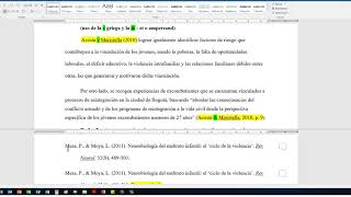 Cómo usar la y griega y amp et o ampersand en APA para citas y referencias [upl. by Sperry]