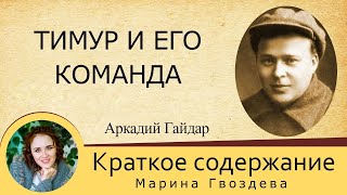 Краткое содержание Тимур и его команда Гайдар А П Пересказ повести за 4 минуты [upl. by Kasper]