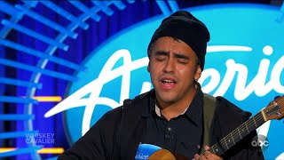 Alejandro Aranda  Out Loud and Cholo Love  American Idol  Auditions 2  March 6 2019 [upl. by Leahkim440]