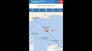 Harmony of the Seas Vs Hurricane Milton [upl. by Beckerman68]