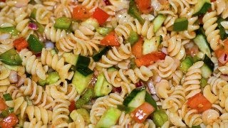 Italian Dressing Pasta Salad  Healthy Dish How to Make Pasta Salad [upl. by Anaud740]