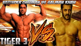 Salman Khan Vs Beast Varinder Singh Ghuman Epic Fight Scene In Tiger 3 MovieTiger 3 Mega Action [upl. by Kenelm]