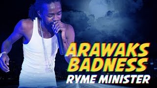 Ryme Minista  Arawaks Badness Raw Darker Street Riddim  March 2016 [upl. by Ahsinut835]