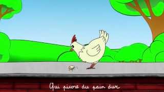 Une poule sur un mur [upl. by Ecydnak714]