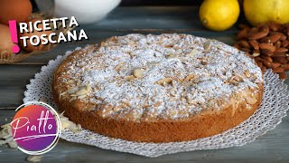 Torta Soffice alle Mandorle  Torta Mantovana  Ricetta Facile [upl. by Airbmat]