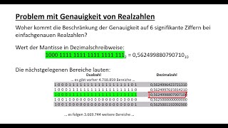 Problem mit Genauigkeit von Realzahlen [upl. by Yoo395]