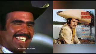 Con la misma tijera  Vicente Fernández  vinilo  Audio y vídeo de buena calidad [upl. by Archy96]