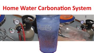 499 Home Made Water Carbonation System Better Than Soda Stream [upl. by Nywloc]