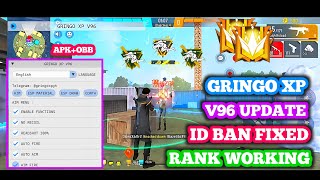 GRINGO XP V96  OB46 FF HACK  FREE FIRE MOD MENU  GRINGO XP FREE FIRE  FF HACK 2025  GRINGO XP [upl. by Corney776]