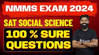 NMMS Exam 2024  SAT Social Science  100  Sure Questions  Eduport [upl. by Karly242]