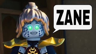 Ninjago But It’s All The Times PIXAL Says “Zane” Rebooted To Dragons Rising Season 2 Part 1 [upl. by Trinidad]