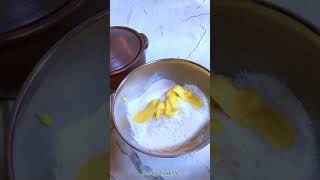 Pisang Goreng Salju🤍cooking food recipe [upl. by Janiuszck]