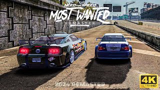 Need For Speed MOST WANTED 2024 REMASTER GAMEPLAY 161 Blacklist Walkthrough [upl. by Enaitsirhc]