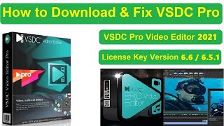 Install crack VSDC Free Video Editor Pro for Win Free [upl. by Naginarb]