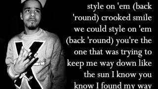 J Cole Feat TLC  Crooked Smile Lyrics [upl. by Eddra]