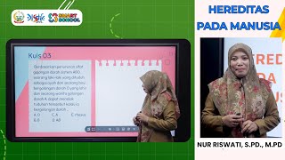 KUIS 3 HEREDITAS PADA MANUSIA  NUR RISWATI SPd MPd [upl. by Lyn]