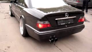 E500 W124 brutal Sound2 [upl. by Adlare756]