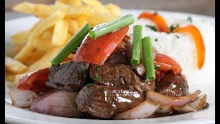 LOMO SALTADO PERUANO  DELICIOSO [upl. by Necila]