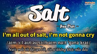 Học tiếng Anh qua bài hát  SALT  LyricsKaraVietsub  Thaki English [upl. by Nilcaj192]