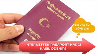 PASAPORT HARCI NASIL YATIRILIR Pasaport Değerli Kağıt Bedeli Ödeme [upl. by Grosberg]