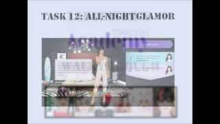 Stardoll Academy Walkthrough Task 12 AllNight Glamor [upl. by Cassella]