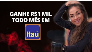 Itaú ITUB3ITUB4 Quanto investir para GANHAR R1 MIL TODO MÊS de DIVIDENDOS  Ações de bancos [upl. by Liv831]