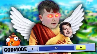 When BENJYFISHY Enters GODMODE on Fortnite [upl. by Ulyram371]