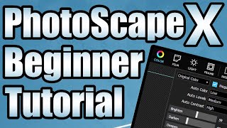 PhotoScape Tutorial The Editor In Depth [upl. by Seidnac]