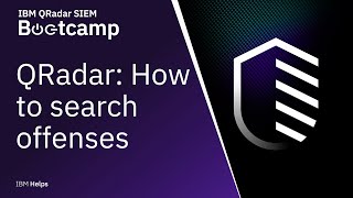 QRadar How to search offenses [upl. by Stephenson]