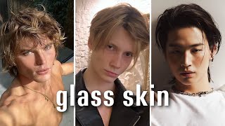 how to get glass skin as a man [upl. by Ibrad]