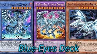 YuGiOh Power Of Chaos Atem The Destiny BlueEyes Deck [upl. by Huberto473]