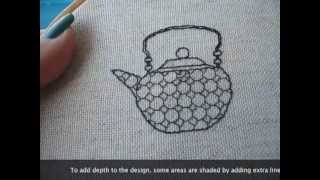 Blackwork embroidery A step by step guide [upl. by Robers]