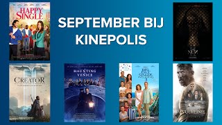 Deze films kijk je in september bij Kinepolis [upl. by Nightingale]