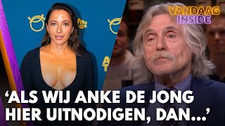 Johan Als wij Anke de Jong hier uitnodigen dan  VANDAAG INSIDE [upl. by Spancake673]